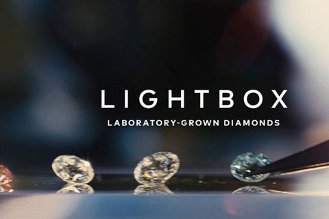 laboratoriumdiamanten lightbox